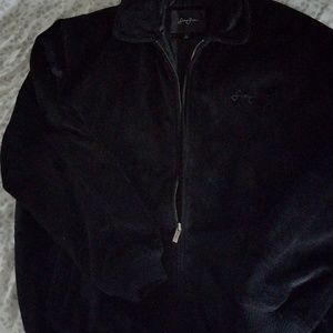 Black Sean John velour jacket